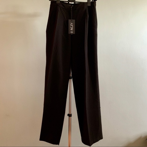 Incity Black Slacks - Picture 1 of 3